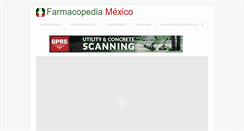 Desktop Screenshot of farmacopedia.com.mx